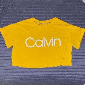 Calvin Klein - Cropped Tee